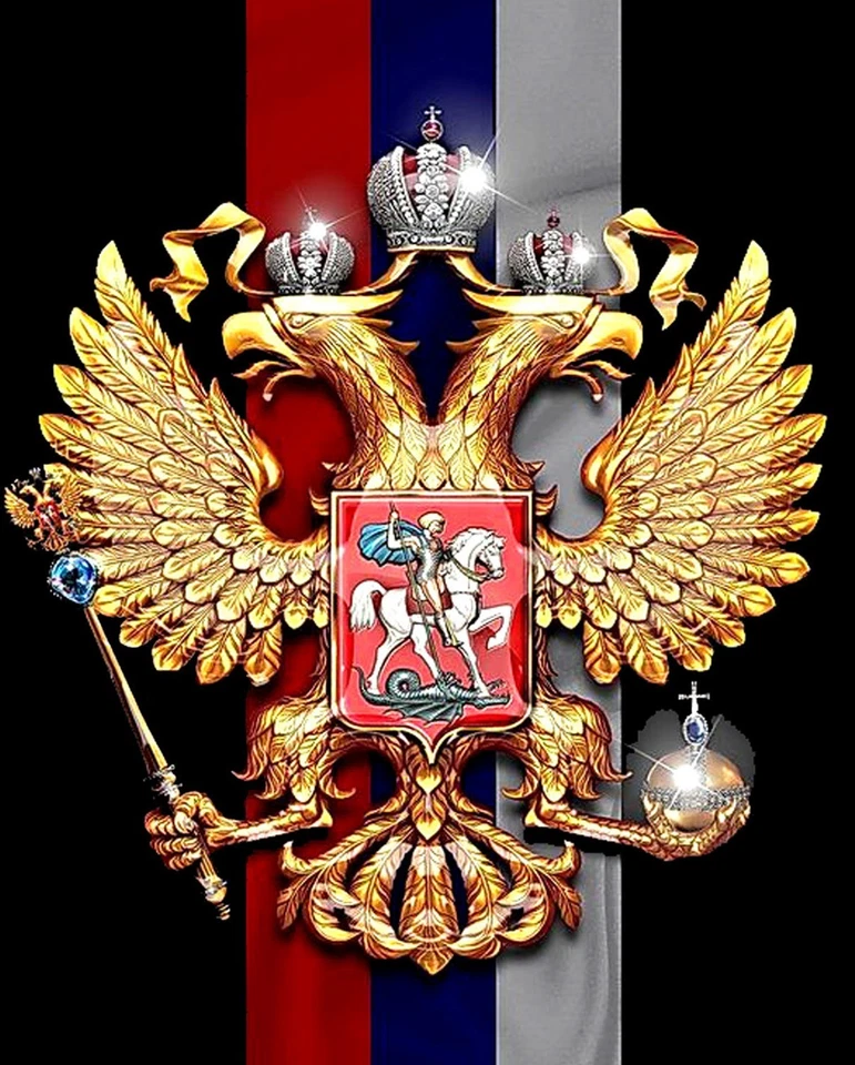 Russia Russland Russische Gerb schwarze T-Shirt Geschenkidee -N/684-SW - Bild 2 von 2