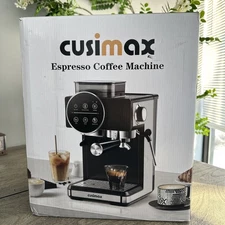 CUSIMAX Espresso Machine 20 Bar Expresso Coffee Machine, One-touch Control. NEW