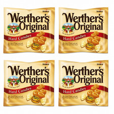 Werther's brand new Hard Candy Peg Bag 2.65oz, 4-Pack