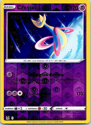 Cresselia 74/196 – Reverse Holo – Near Mint – Pokémon TCG Lost Origin