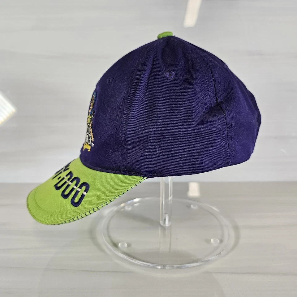 Vintage 90’s Scooby Doo Wacky Racing Promo Hat Cartoon Network Purple Youth  - Image 3 of 4