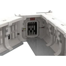 Compatible White Main Corridor with Airlock Doorway from Movie 1087