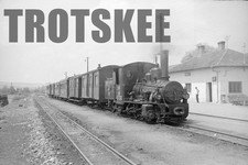 35mm Negative CFR Romania Railways Steam Loco 398 002 1968 EP