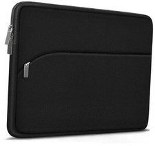 Laptop Sleeve Case Durable Portable Monitor Protective Cover 15.6 inch Black