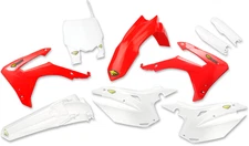 CYCRA Body Kit - Powerflow - Red/White - CRF Fits 250/450 R '13-'17