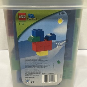 LEGO Quatro: Small Quatro Bucket (5355) Complete 2004