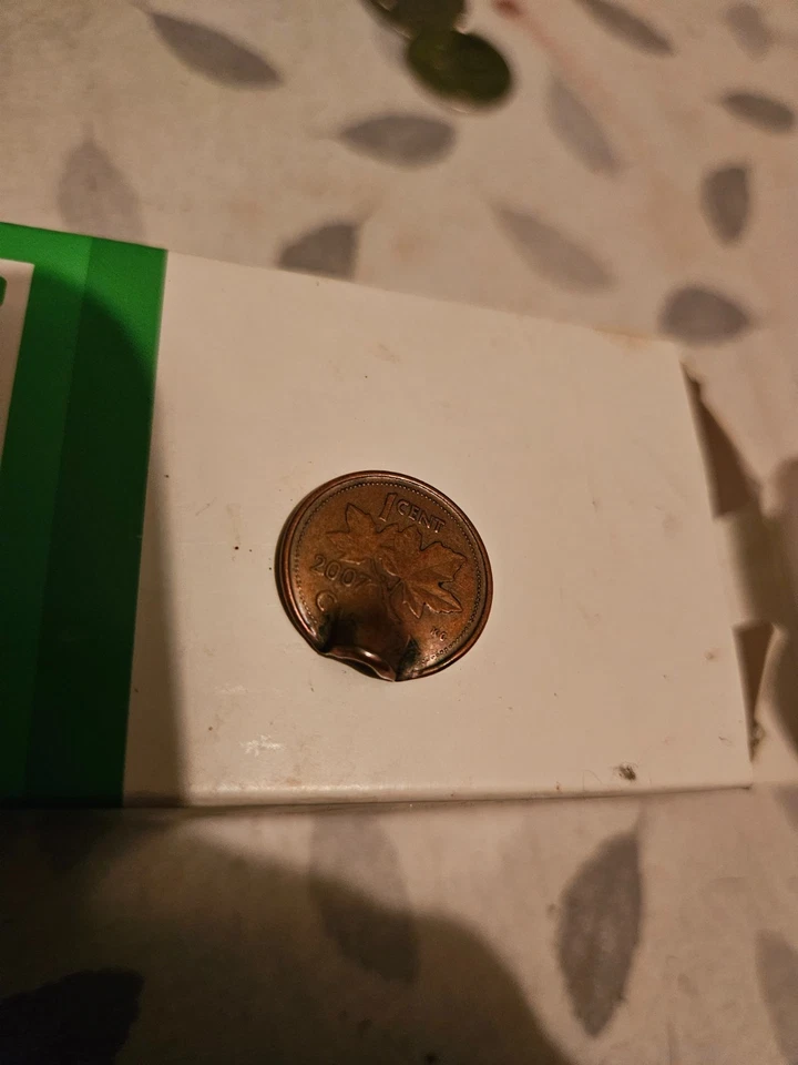 2007 canadain 1c penny error - Image 3 of 4