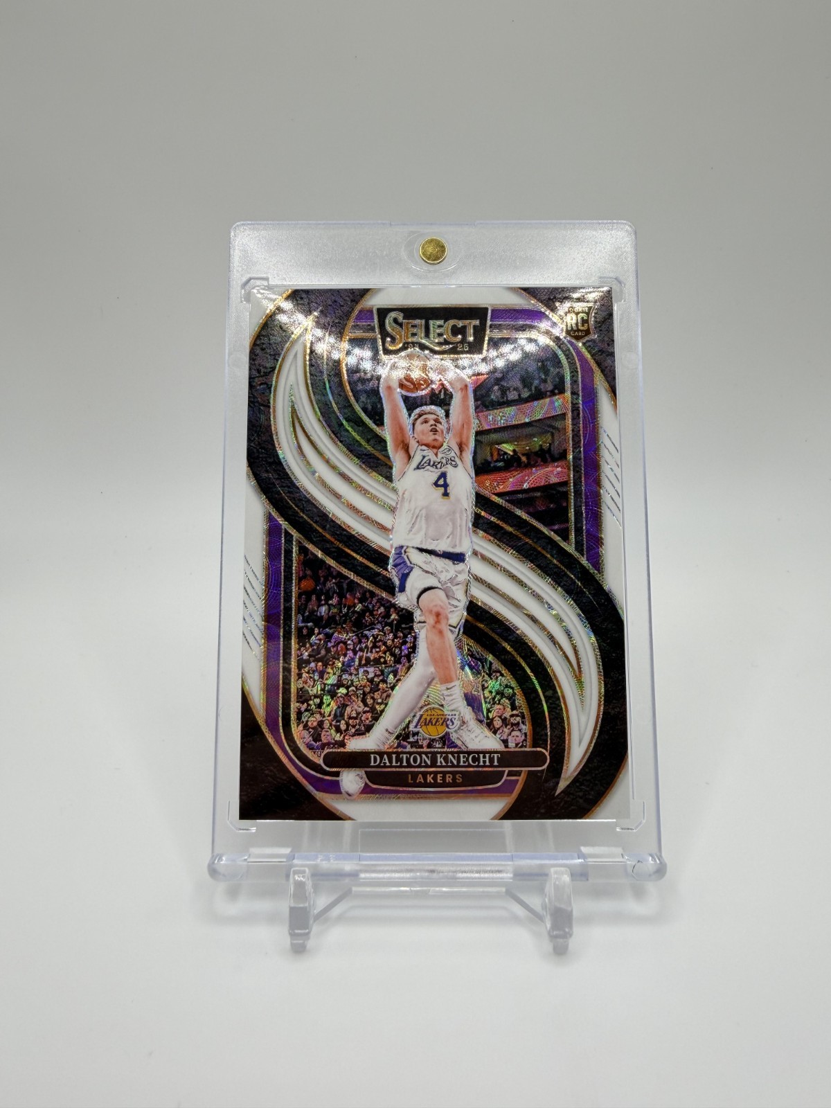 2024-25 Panini Select #186 Dalton Knecht White Scope /35 RC