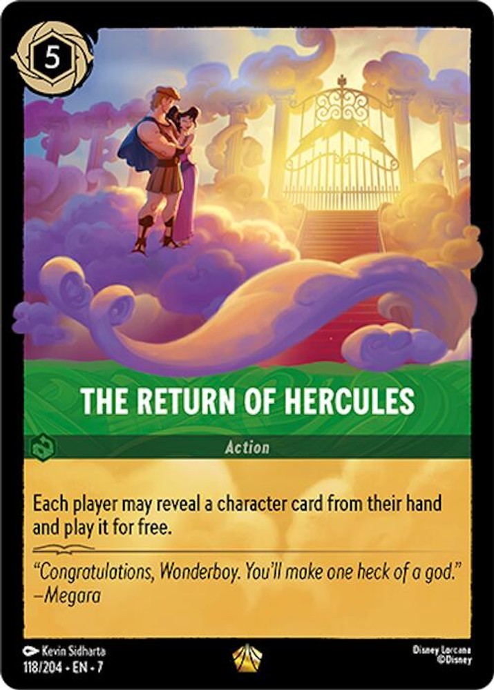 Lorcana The Return of Hercules [7 - 118/204] B04-L-14