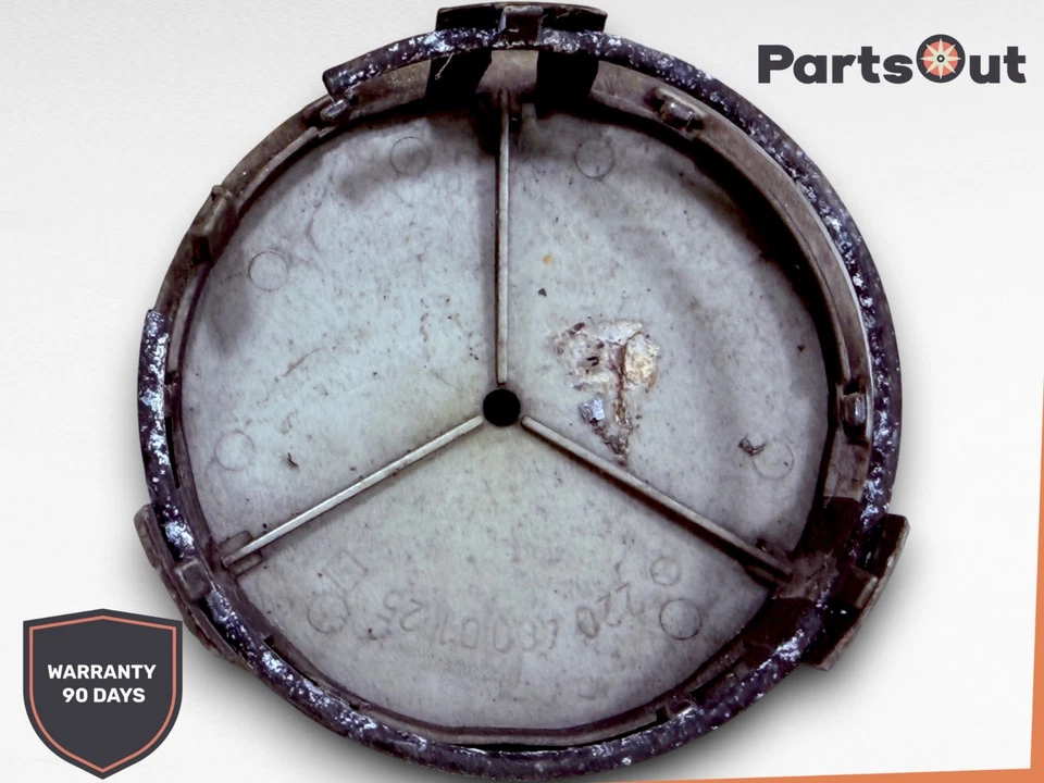 02-15 Mercedes-Benz S430 S500 S600 plata cromo tapas centrales 220 400 01 25 Foto 2 de 3