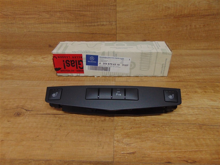 Upper Control Panel Switch Block Genuine Mercedes W204