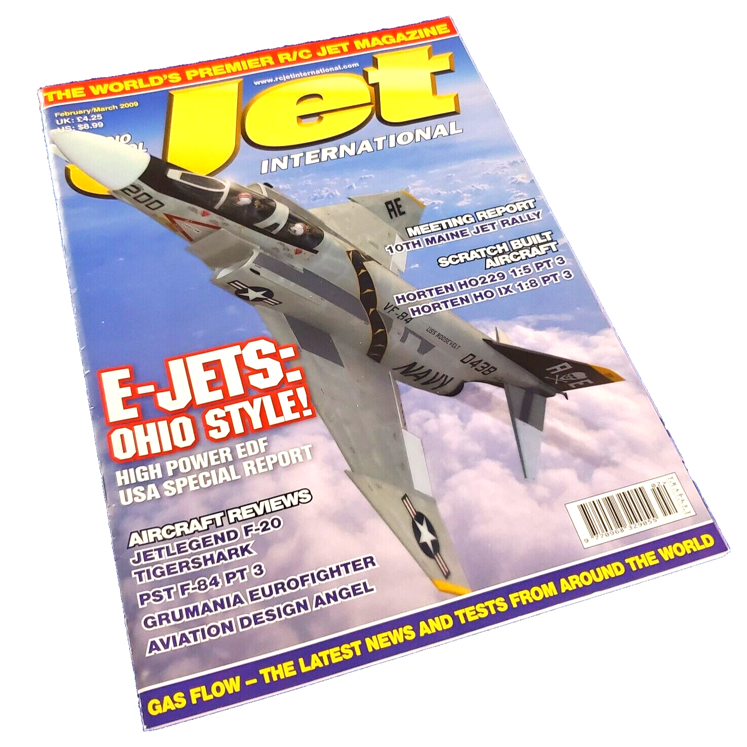 RADIO CONTROL JET INTERNATIONAL E-JETS OHIO STYLE! FEB/MAR 2009 MAGAZINE