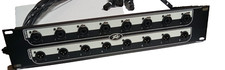Peavey 2RU Rack Mount Processor 8 XLR Input 8 XLR Output Rack Panel