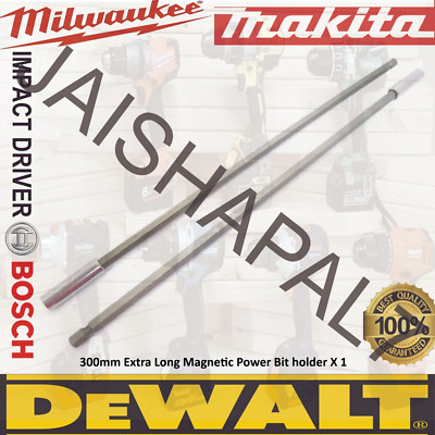 passend für DEWALT Schlagschrauber 12'' 300 mm extra lang magnetisch Power Bithalter x 1