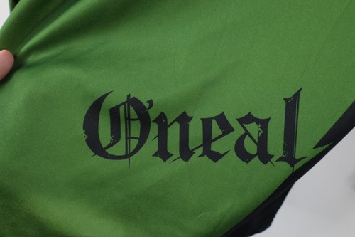 Deadstock Vtg O'Neal Racing Boys Large Spell Out Motocross Racing Jersey Green - Picture 14 of 18