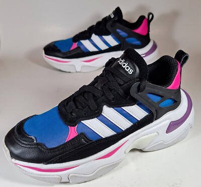 Adidas Boujirun Running Course Pied Shoes Size 6.5 FZ0564 Pink Blue