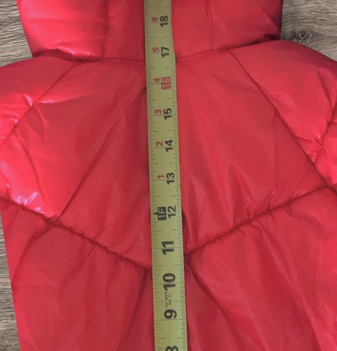 Nike Little Kids' Puffer Coat Chili Red Girls Size 4 To 3-4 26H880-ROB - Picture 13 of 14