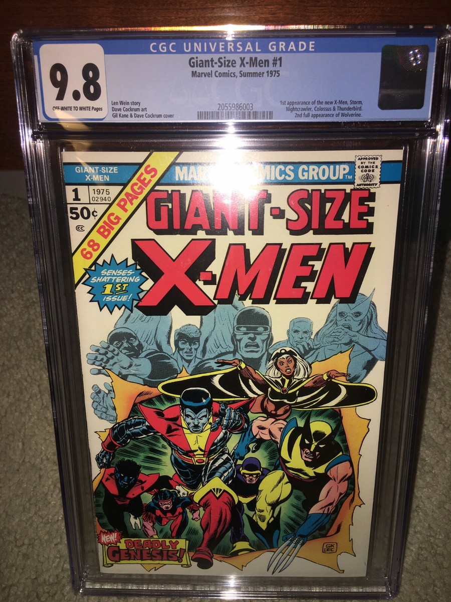 Giant-Size X-Men #1 CGC 9.8 Wolverine! X-Men! 8K+ Feedback L7 203