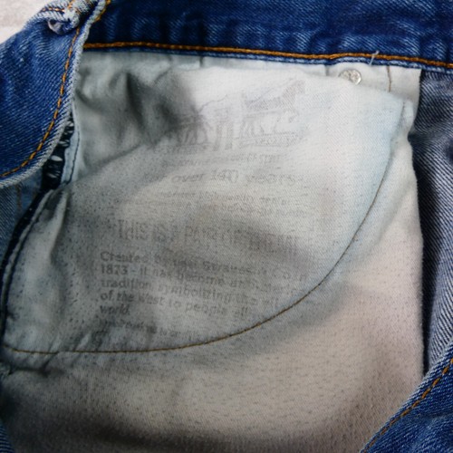 Levis 517 Jeans Mens 32X34* Blue Naturally Distressed Bootcut 90s Classic Denim - Picture 14 of 18