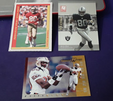JERRY RICE 1990 BASEBALL FANTASY MAGAZINE/ELITE PROMO GOLD/GOLD XPRESS PINNACLE