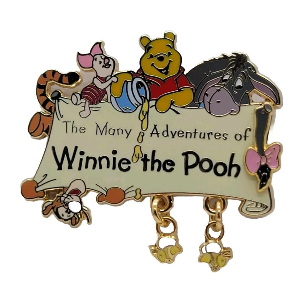 Disney Parks Pin 2008 The Many Adventure's of Winnie the Pooh Dangle #20918 New