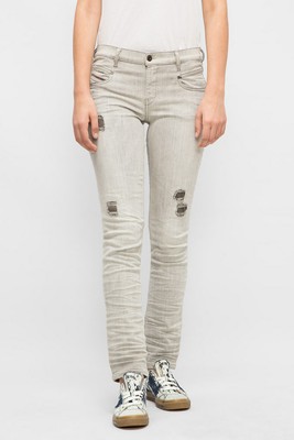 Diesel Da Donna Betthy 00SSSI Jeans Attillati Grigio 24W 32L | eBay