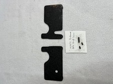 Vintage 1936/7 Underwood 5/6 Typewriter Side Cover Plates With Mounting Screws thumbnail