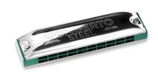 Seydel Concerto STEEL Octave Harmonica - Great Full Sound! - Pick Your Key!