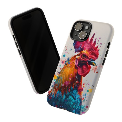 Abstract Rooster Colorful Phone Case for iPhone, Samsung Galaxy, Pixel - 第 22/161 張圖片