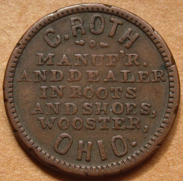 Wooster OH975L1a R5 VF Details C. Roth Boots & Shoes Very Scarce
