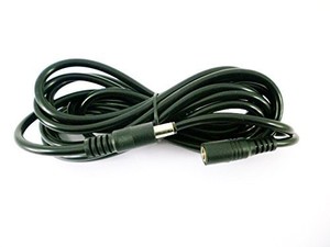 DC-Cable-Extension-Cord-3m-2-1mm-4A-12V-Solar-System-CCTV-M-F-by-PK-Green
