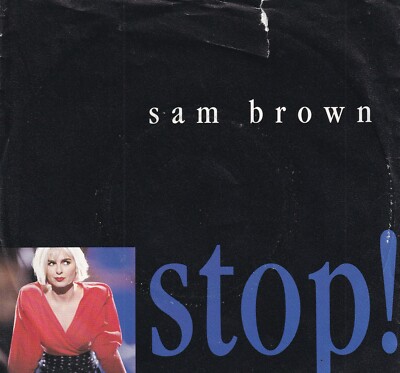 7'' Single - Sam Brown - Stop!