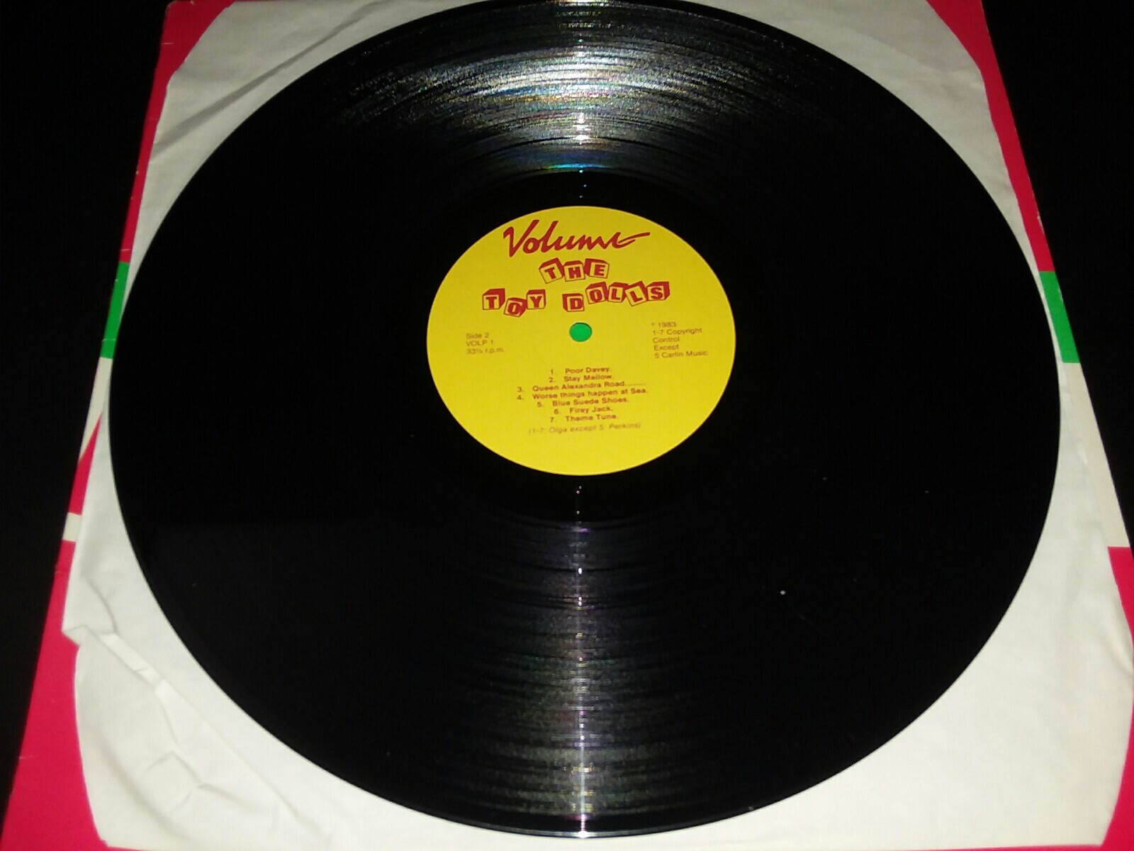 TOY DOLLS Dig That Groove Baby LP 1983 Volume Records VOLP 1 VG+/VG+ UK