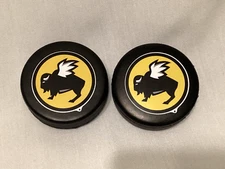 Rare NEW Buffalo Wild Wings Rubber Stress Pucks lot of 2