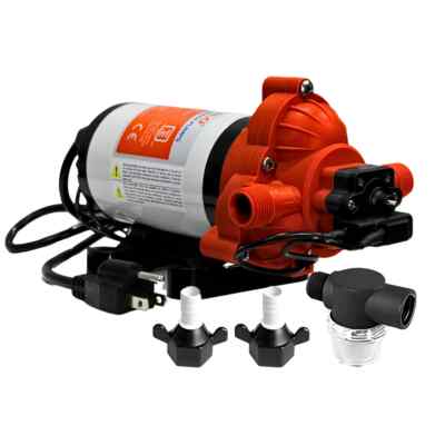 SEAFLO 33-Series On-Demand Diaphragm Water Pressure Pump (115V | 3.3 GPM) w/ Po