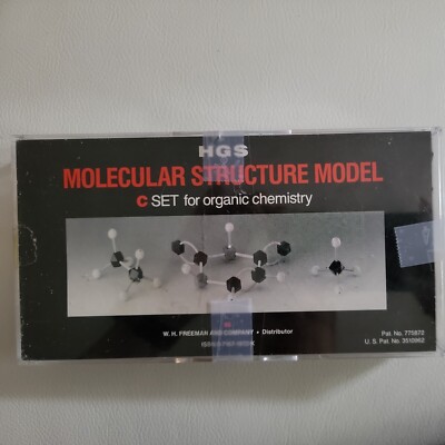 製造終了】HGS molecular structure model Eセット