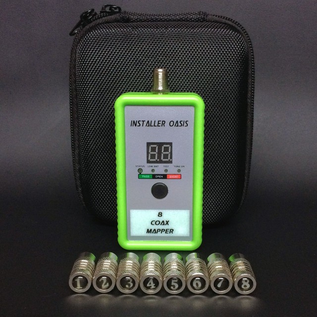 QCQK Steren Pocket Toner DC Continuity Tester Cable LED Indicator Short Finder E - Foto 4