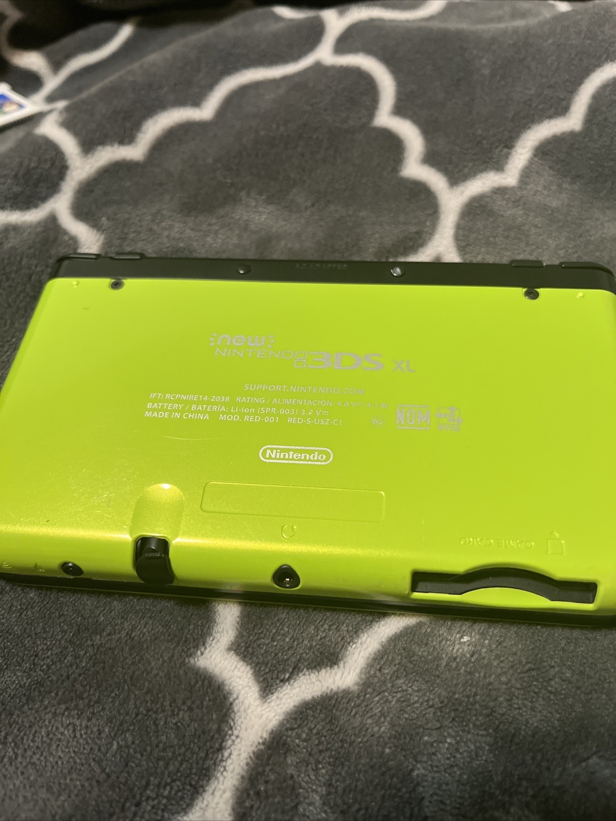 Nintendo New 3DS XL Lime Green Special Edition Console 650415225095 eBay