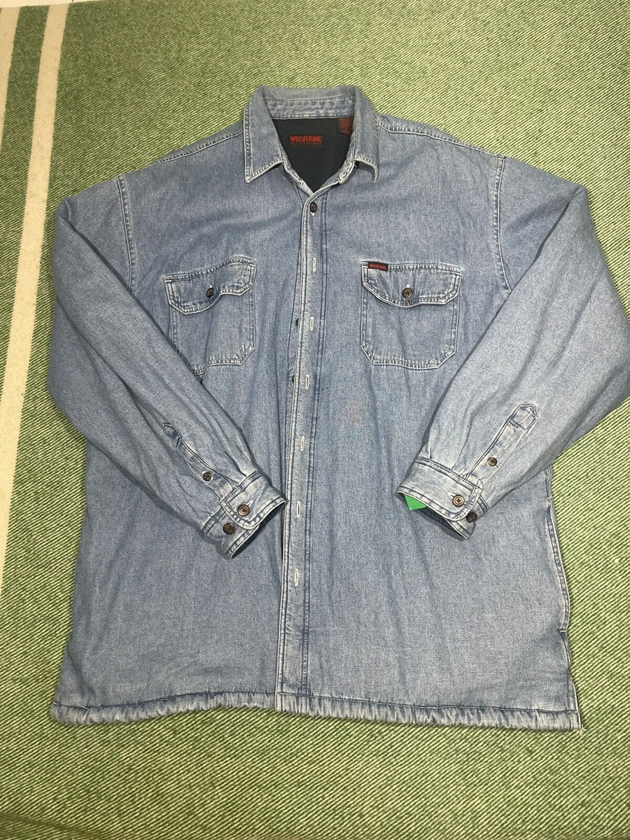 Wolverine denim clearance shirt