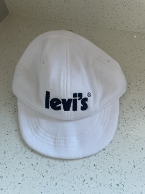 Levi s Mütze Kappe weiß Baby/Baby Sonnenhut Sommer Urlaub Smart neu mit Etikett