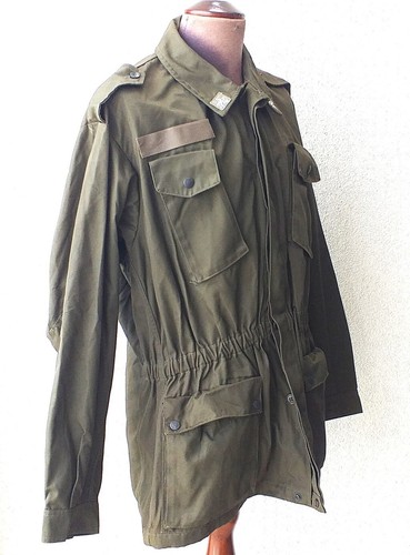 Giacca pantaloni mimetica verde NATO E.I. tg. 52 del 1978 mai usata etichettata - Foto 5 di 14