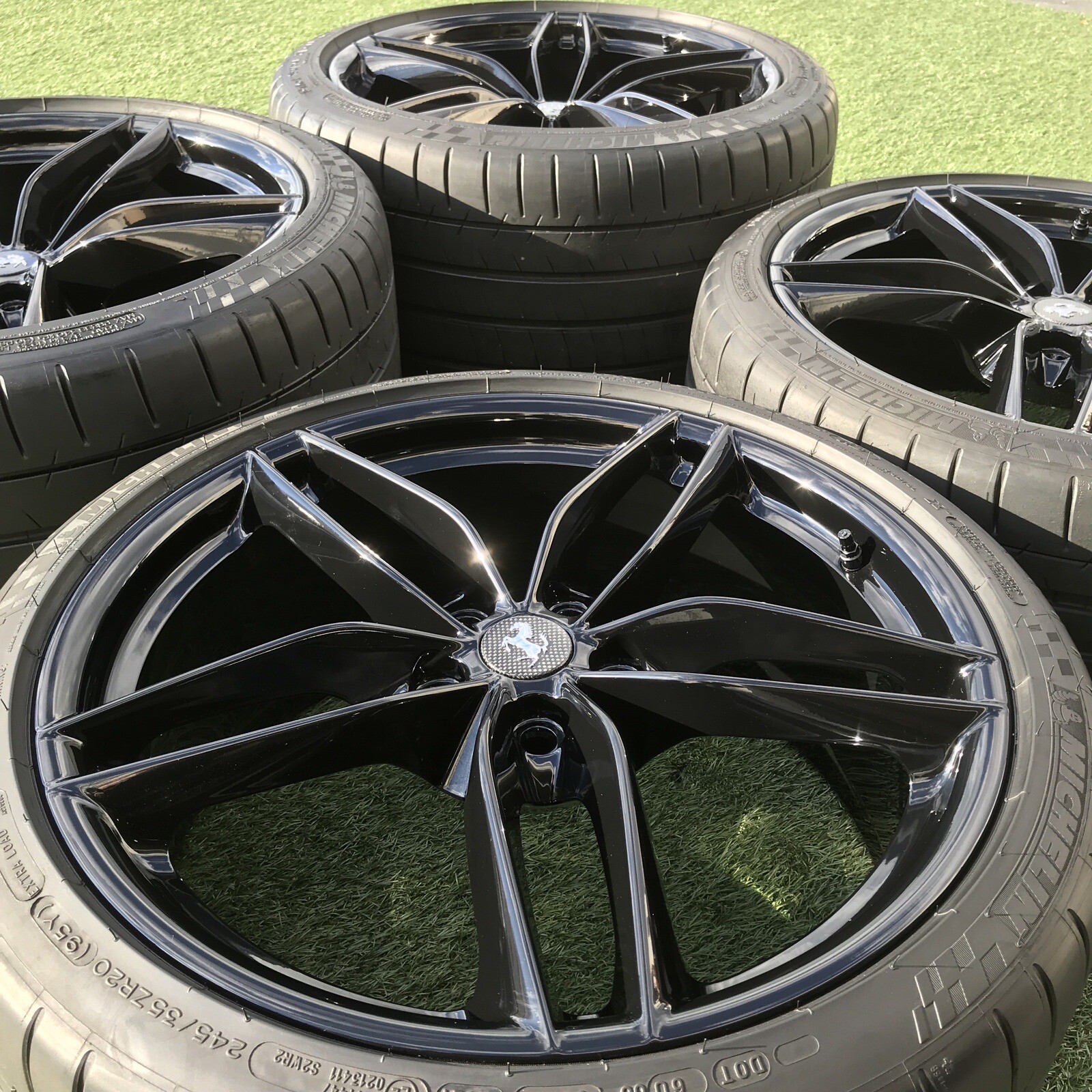 20" Ferrari 488GTB F8 Tributo Wheels Tires OEM Genuine Set 4 SPIDER 488 458