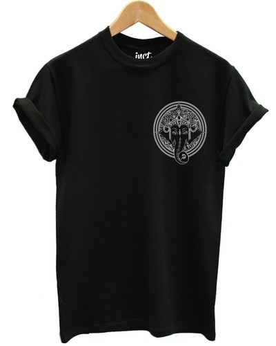 elephant logo brand t shirt