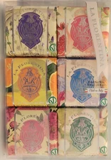 La Florentina Luxury Italian Soap Collection Gift Set 6 x 3.7 Oz Bars Lavender