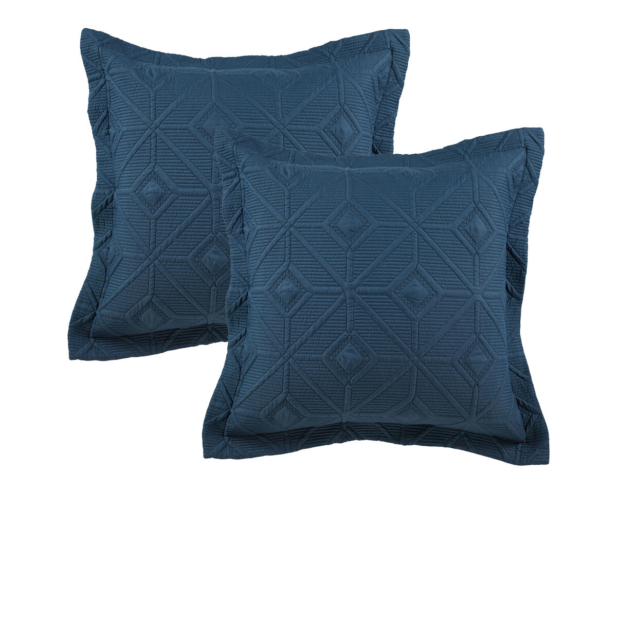 Bianca Pair of Kazimir Navy European Pillowcases eBay