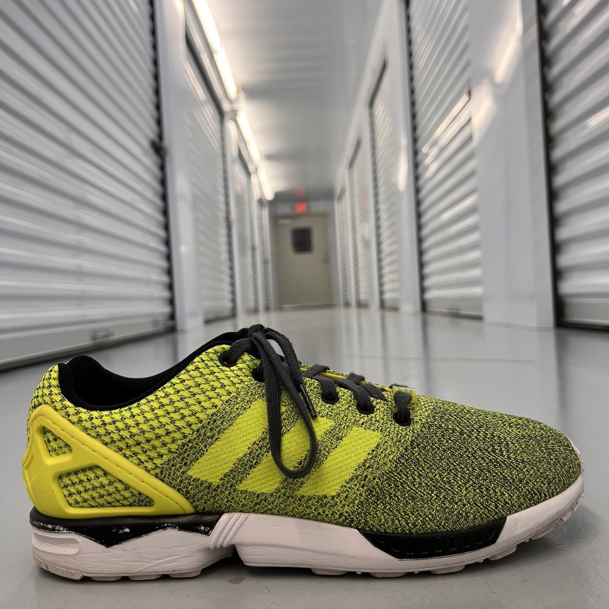 Size 11.5 - Adidas ZX Flux Weave Green for sale online | eBay