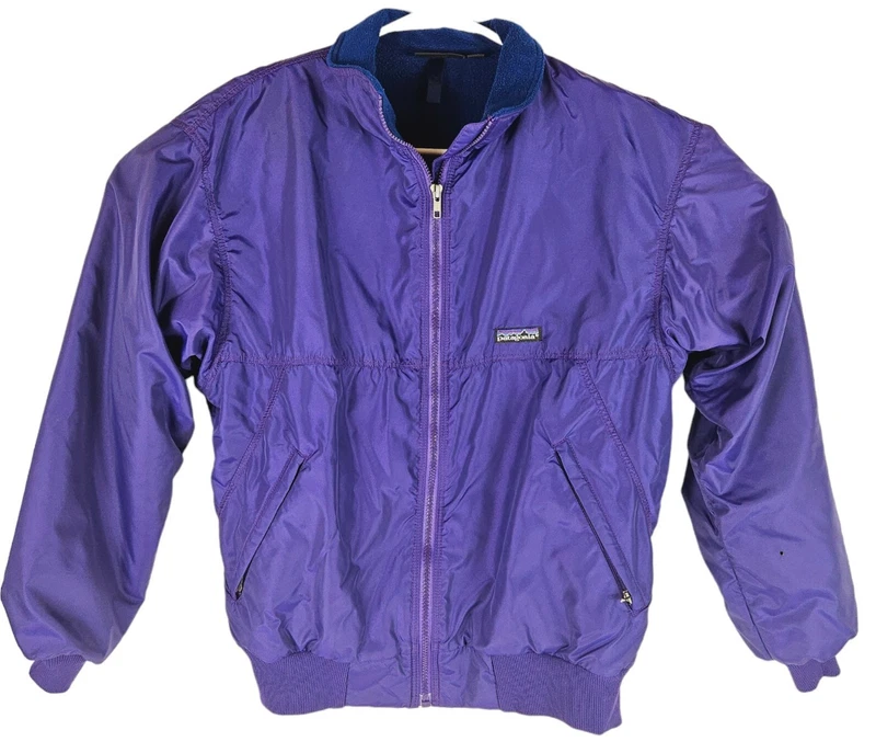 patagonia vintage fleece lined bomber jacket