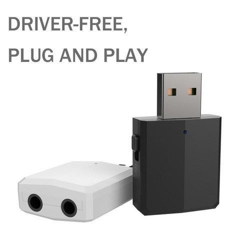 3 in 1 USB Bluetooth Adapter 5.0 Transmitter & Receiver For TV/PC/Car, C9R1 A3D9 - Afbeelding 5 van 20