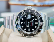 Rolex Sea-Dweller Red 126600 43mm Oyster Rubber B Ceramic Bezel Watch Box/Paper 16