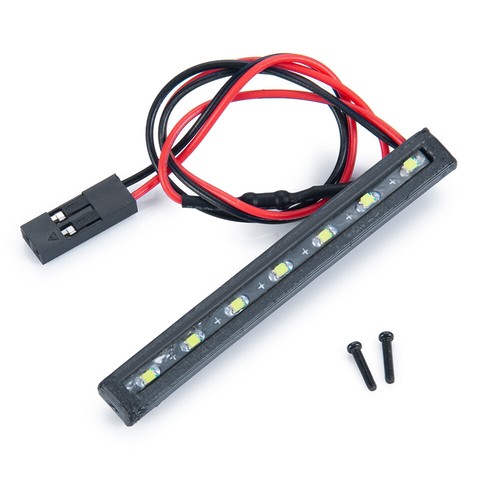 Lámpara de techo LED barra de luz faro para 1/24 axial SCX24 90081 pieza de rastreo de radiocontrol hágalo usted mismo - Imagen 3 de 6
